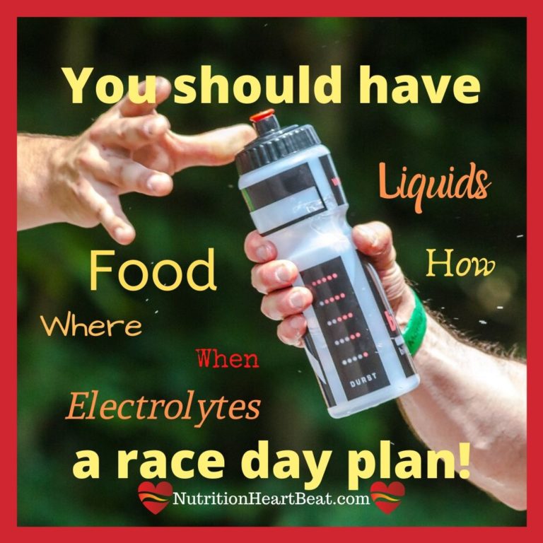 See the reasons why a strategy for nutrition and hydration is helpful on race day!