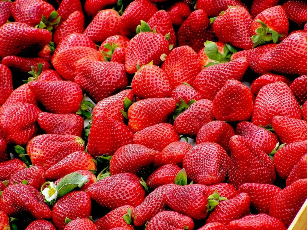 Strawberries provide vitamins and nutrients to improve endurance, strength and power.