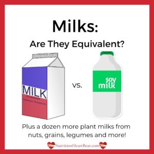 Dairy milk, nut milks, and grain and bean milks like soy have different properties that affect sports performance in multiple ways.