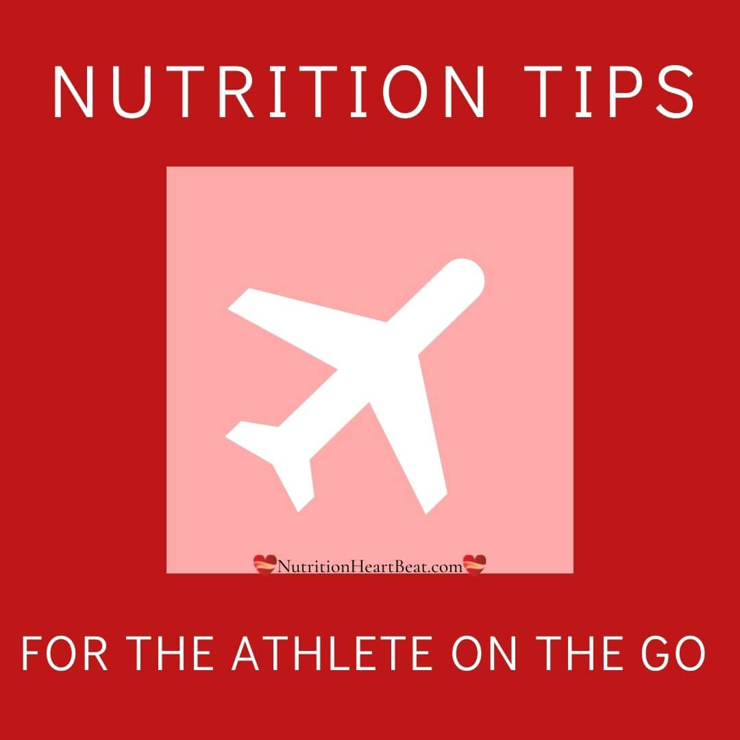 Sports nutrition tips for travel and competition