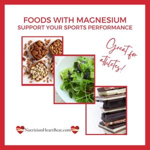 Add foods high in magnesium into your diet such as nuts and seeds, leafy green vegetables and dark chocolate and cocoa powder.